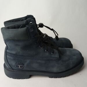 Boys' Grade School Blue Timberland Waterproof 6" Boots, Size 4.5